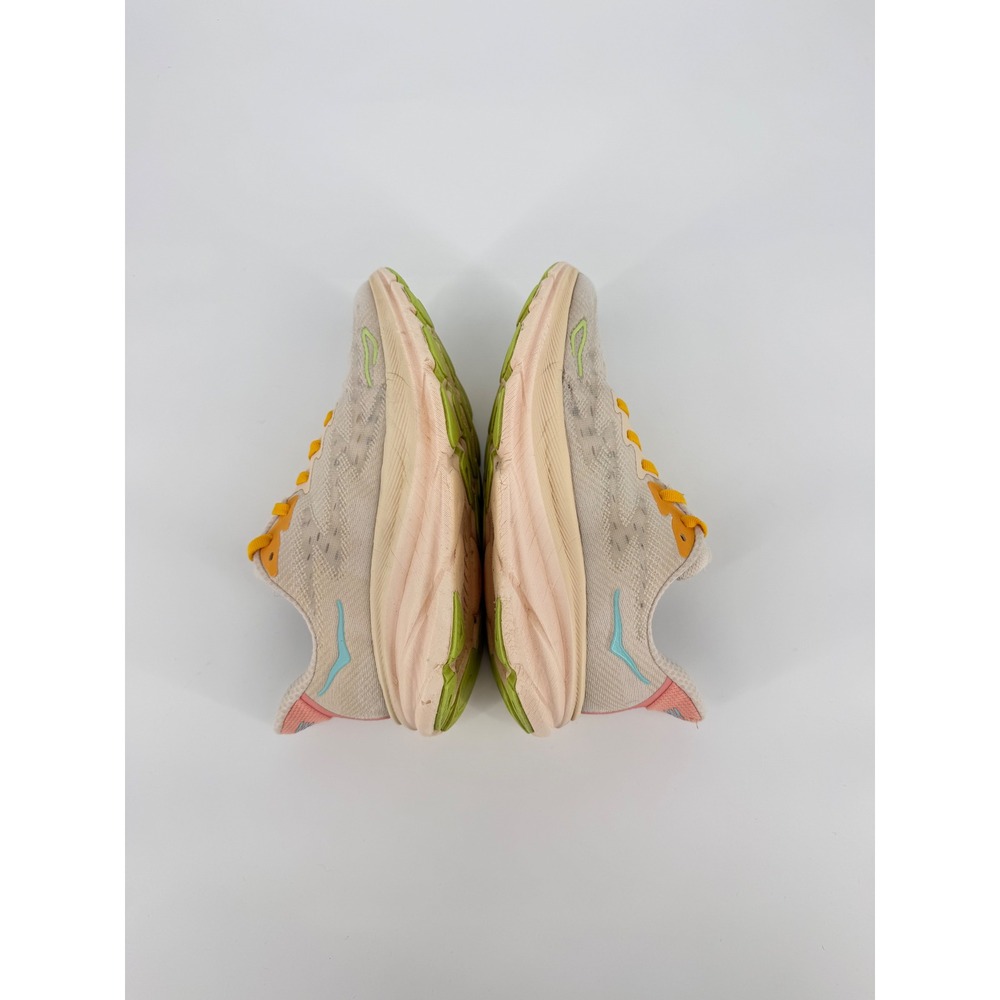 Hoka Clifton 9 Womens Running Shoes Eggnog Passion Fruit 1133249 Size 7.5 - Picture 9 of 13